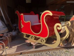 Santa's Christmas sleigh