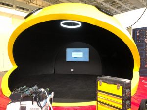 Custom build Pacman exhibiton stand