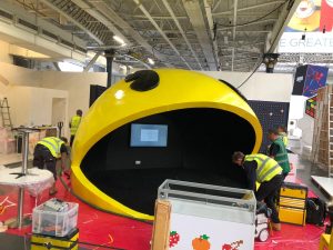 Pacman exhibition stand