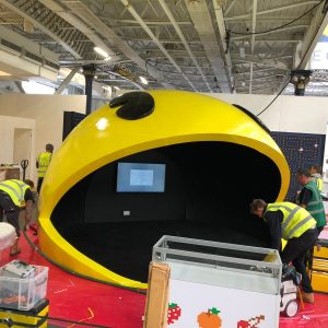 Pacman exhibition stand