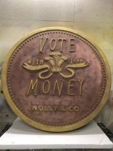 large coin prop