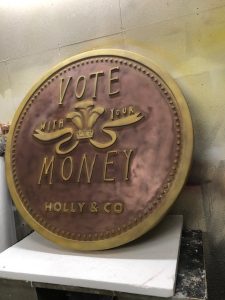 large coin prop